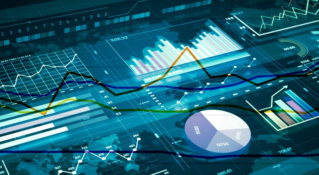 Daten Analyse Dashboard und Linien