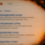 Das Ende der 10 Blauen Links - Überleben im Zeitalter der KI-Suche Google SERP - angebrannt